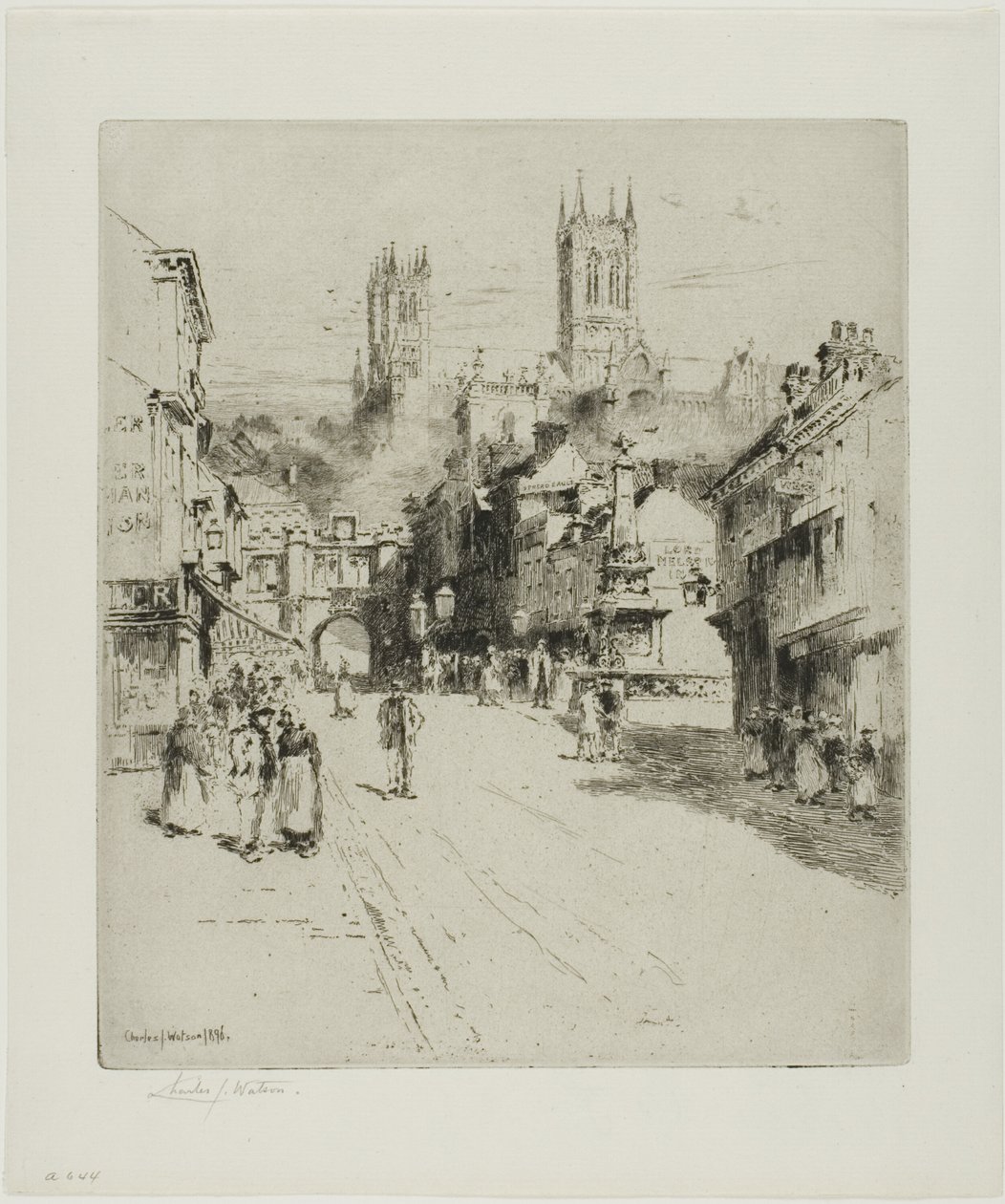 Lincoln Kathedrale von Charles John Watson