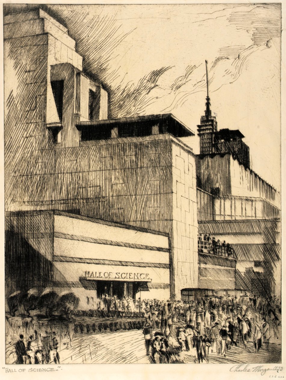 Halle der Wissenschaft, Chicago Messe von Charles L. Morgan