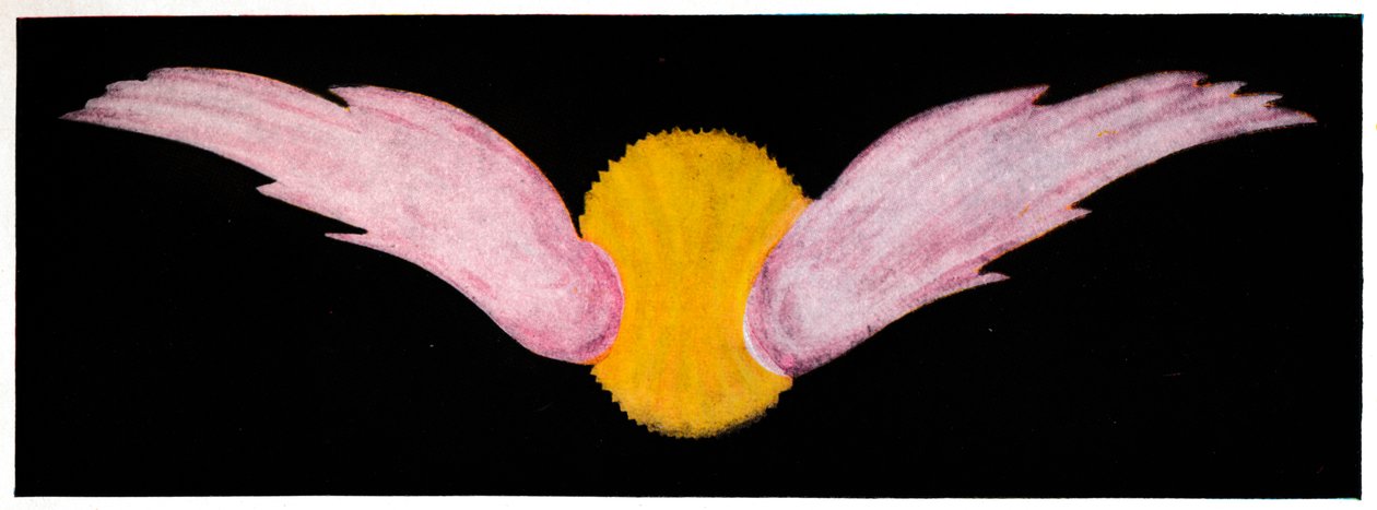 Eine Gedankenform von Liebe und Frieden, Schutz und Segen, ca. 1916, 1917 von Charles Leadbeater