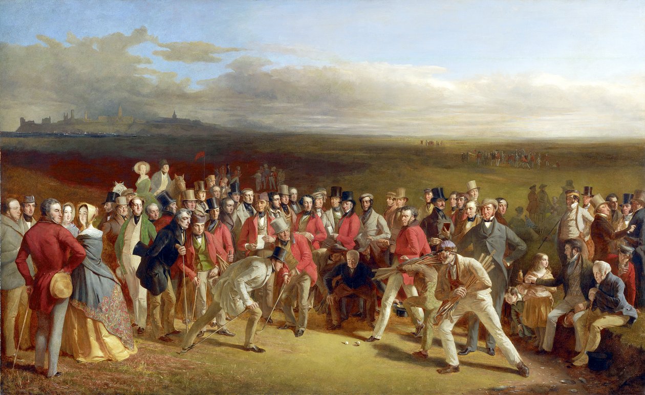 Die Golfer von Charles Lees