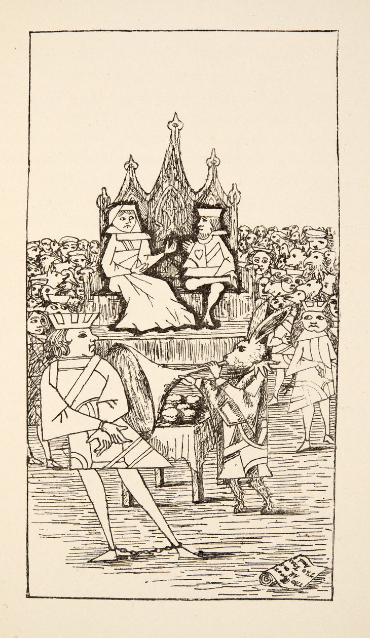 Prozess des Herzbuben, Illustration aus 