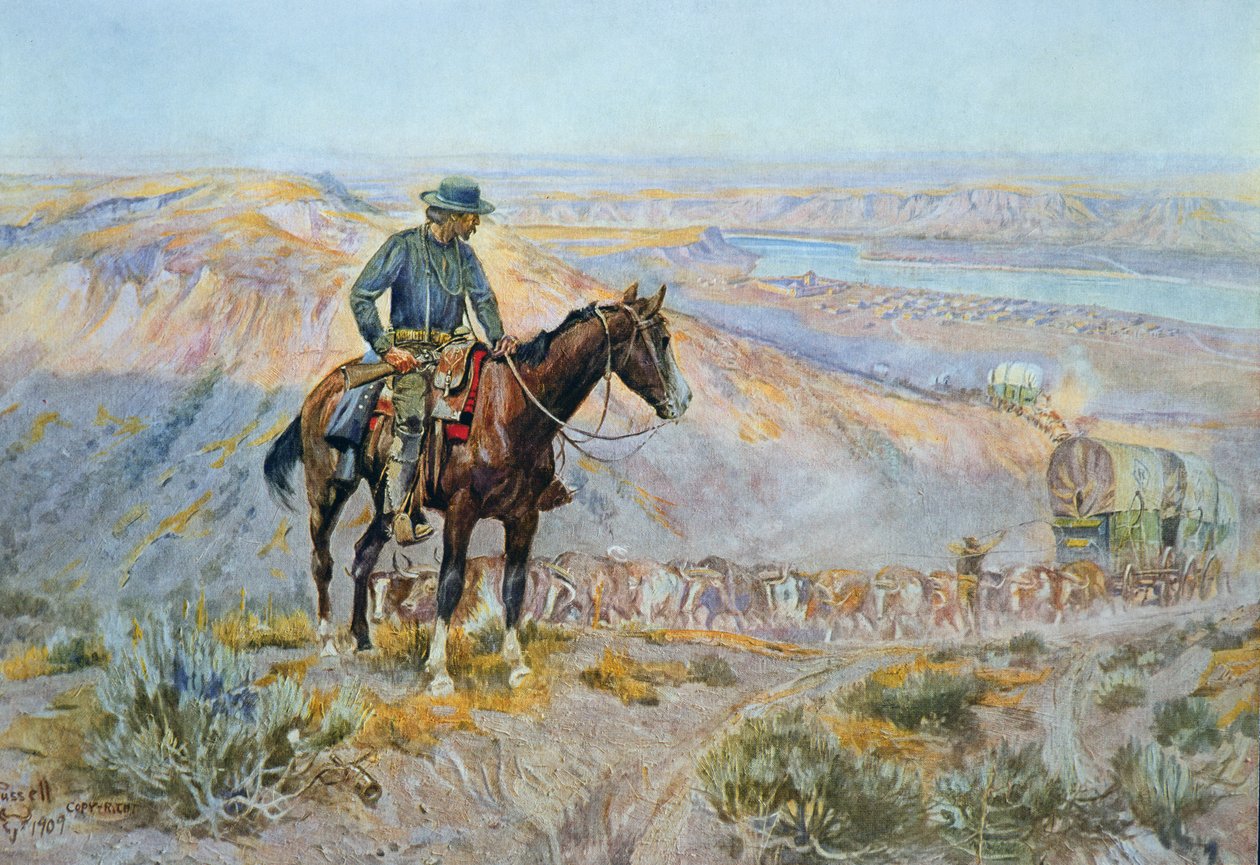 Der Wagenboss von Charles Marion Russell