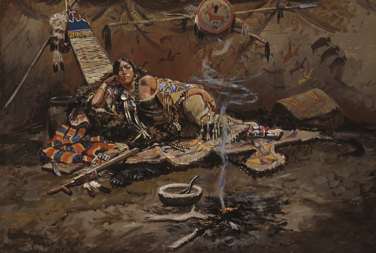 Warten und Wahnsinn von Charles Marion Russell