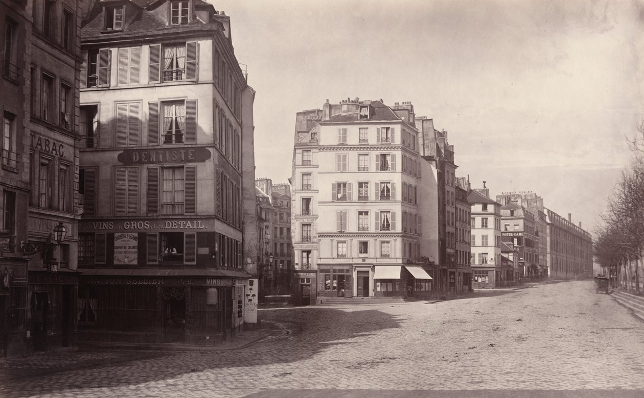 Quai de Montebello von Charles Marville