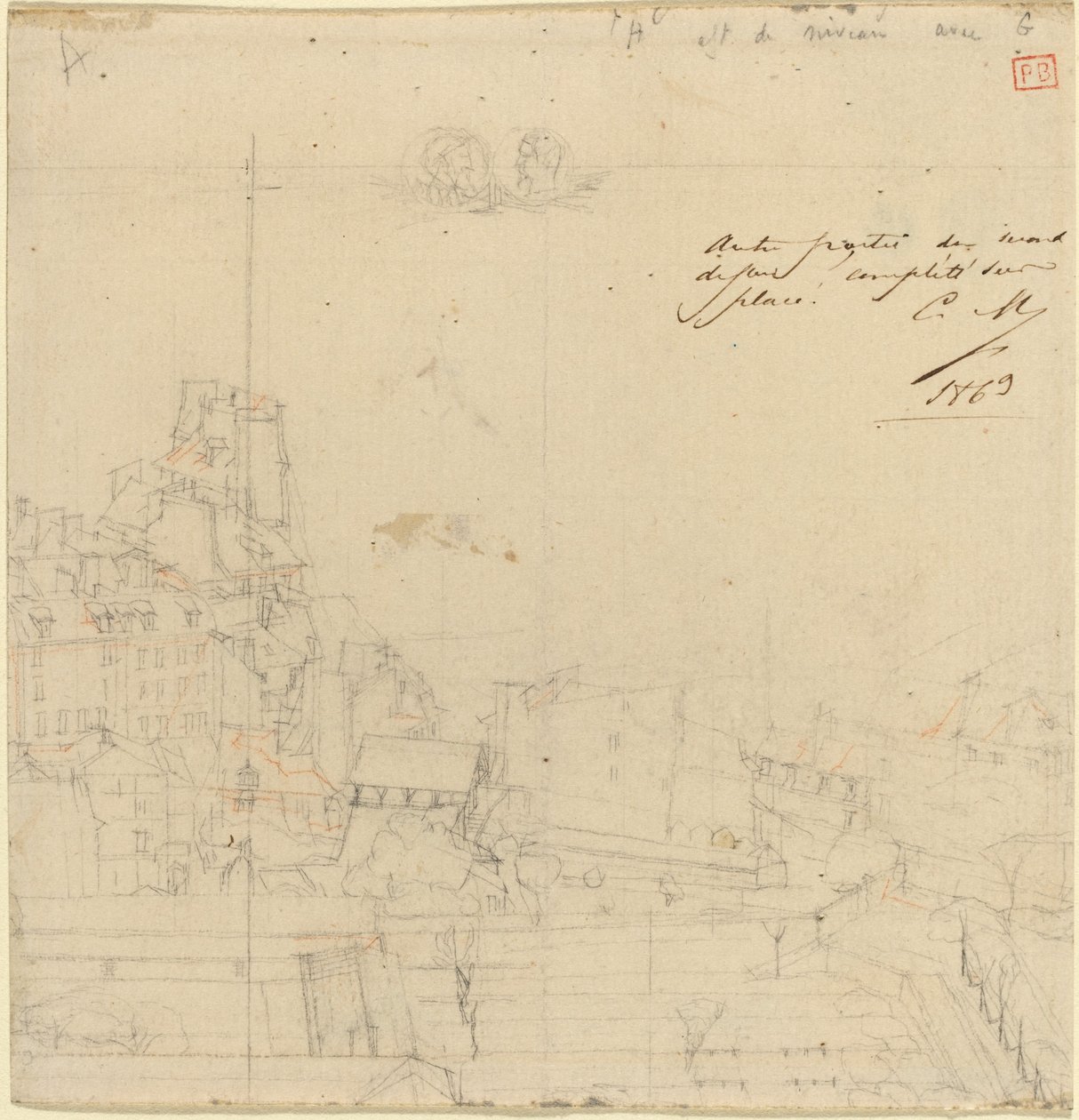 College Henri IV von Charles Meryon