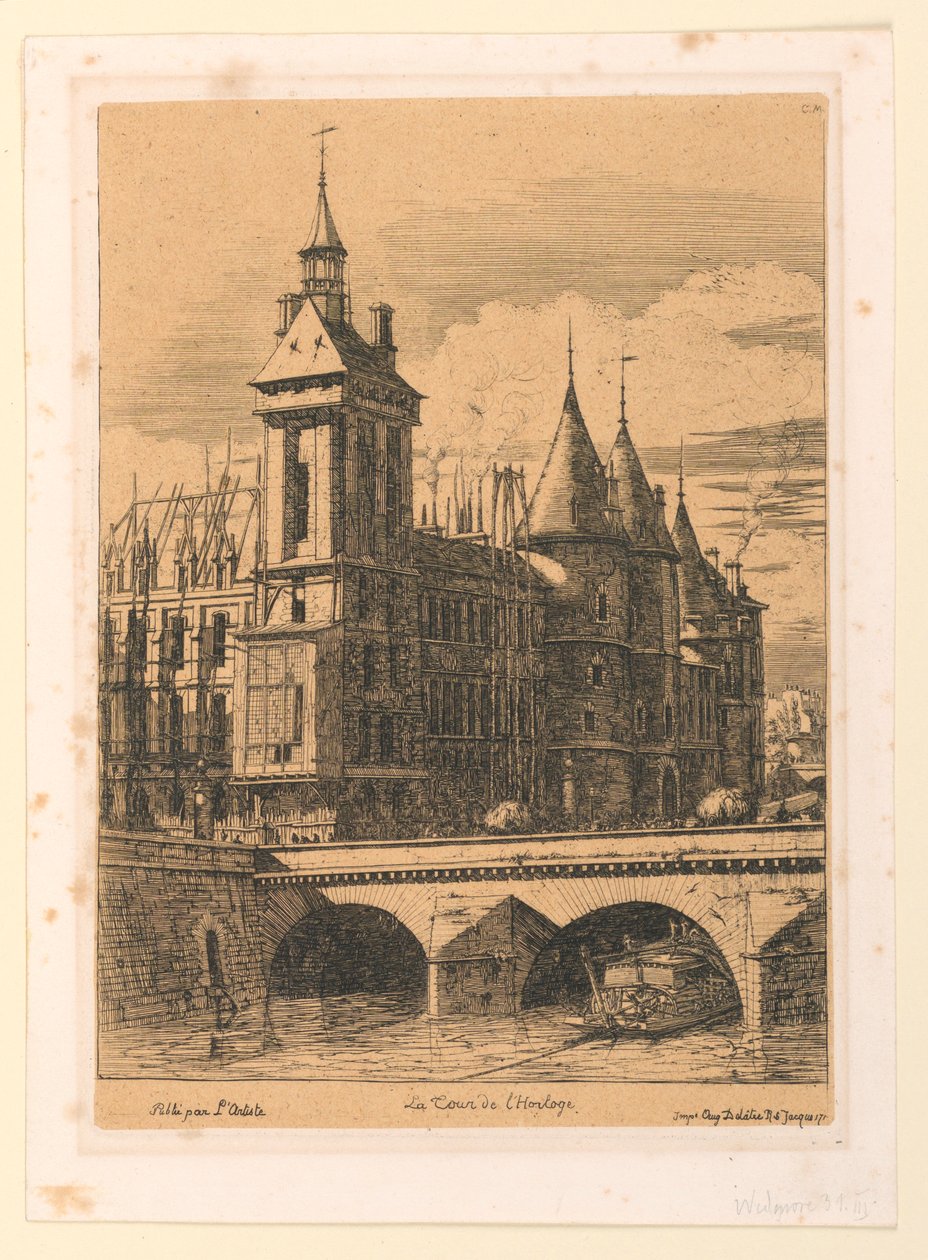 Der Uhrturm von Charles Meryon
