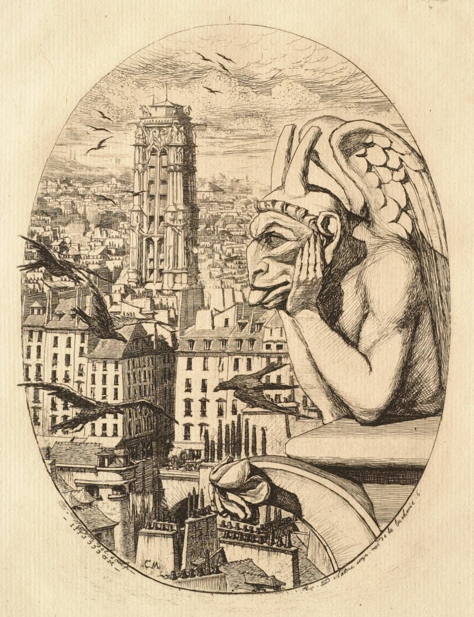 Le Stryge von Charles Meryon