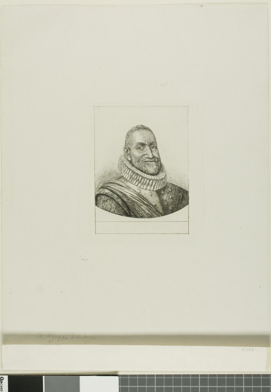 Porträt von Th. Agrippa d