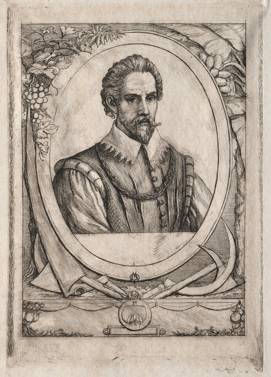 Rene de Laudonniere Sablais (de Burdingale) von Charles Meryon