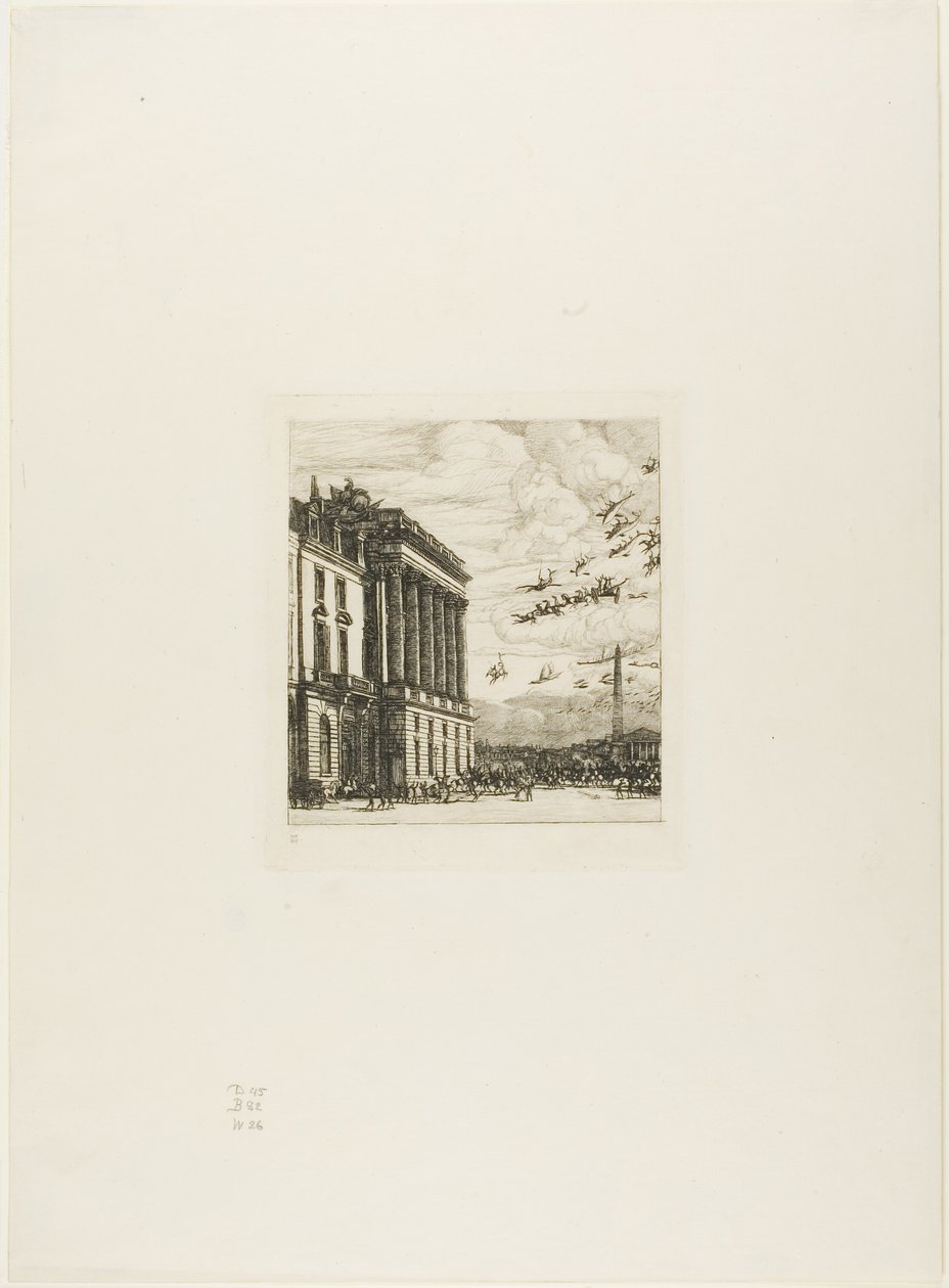 Die Admiralität, Paris von Charles Meryon