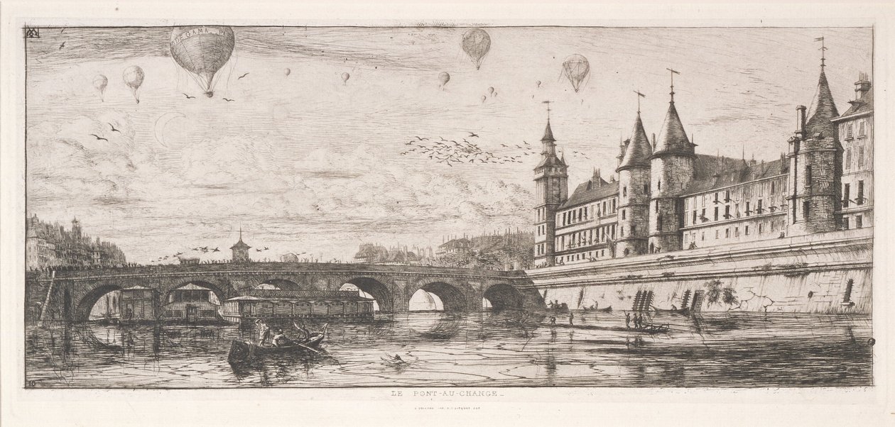 Die Austauschbrücke von Charles Meryon