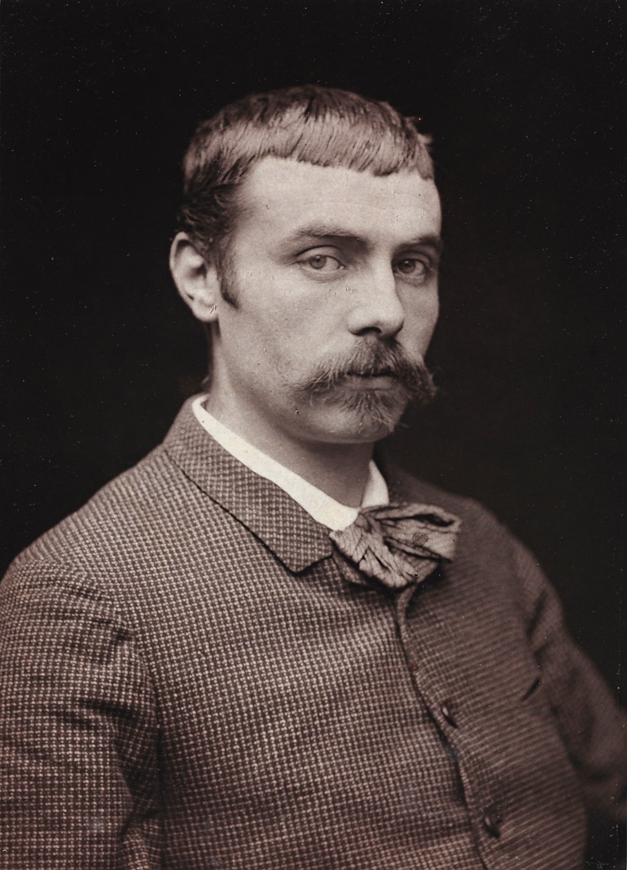Album Artistique et Biographique, 6. Jahrgang, Salon 1885; Porträt des Malers Gardette Louis von Charles Michelez