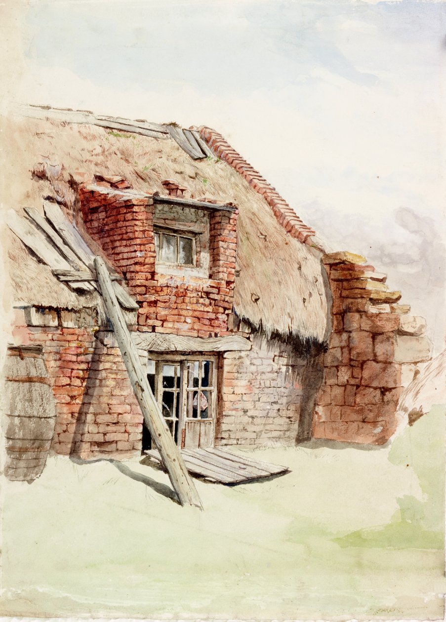 Fischerhütte von Charles Napier Hemy