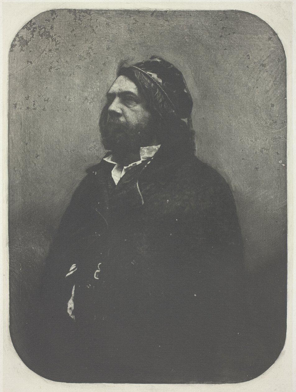Porträt von Théophile Gautier nach Nadar von Charles Nègre