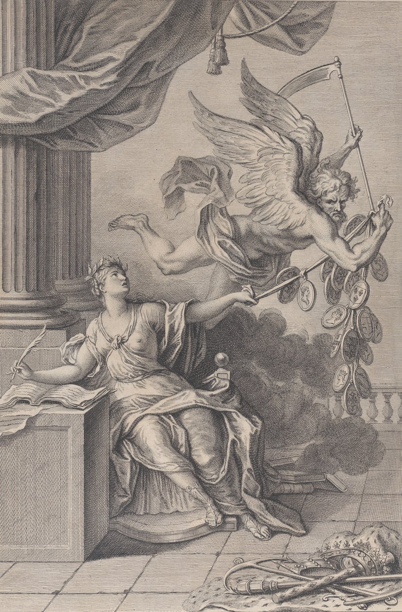 Die Geschichte, die die Zeit anhält von Charles Nicolas Cochin