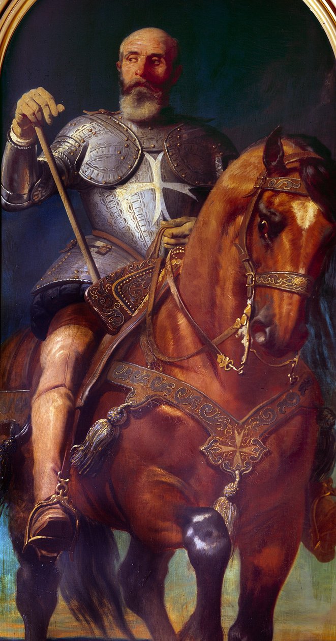 Großmeister Jean de La Valette (1496-1568) von Charles Philippe Lariviere