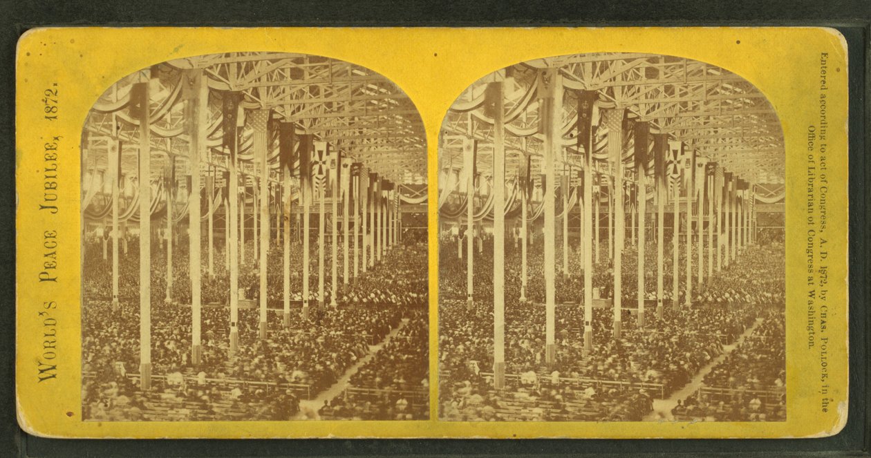 Weltfriedensjubiläum oder das Boston Coliseum von Charles Pollock