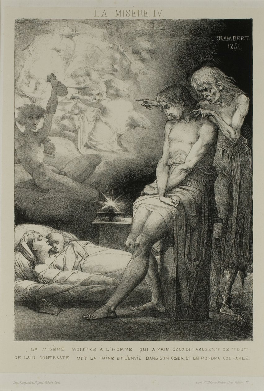 Tafel Vier aus Misery von Charles Rambert