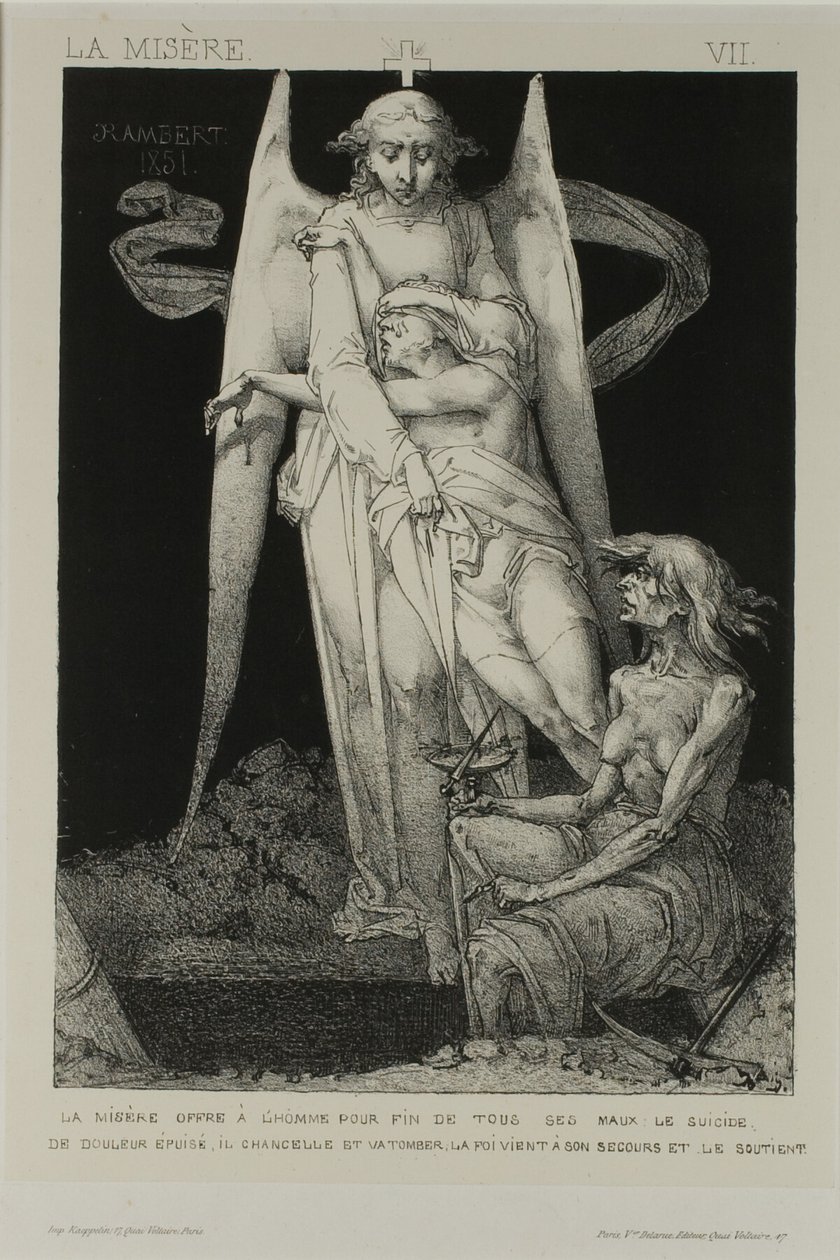 Teller Sieben aus Misery von Charles Rambert
