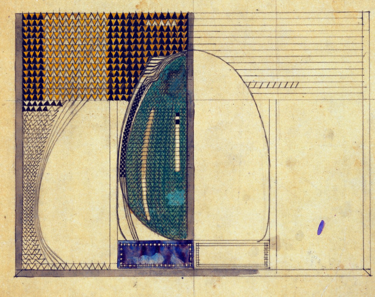 Entwurf für W.J. Bassett-Lowke (1916) von Charles Rennie Mackintosh