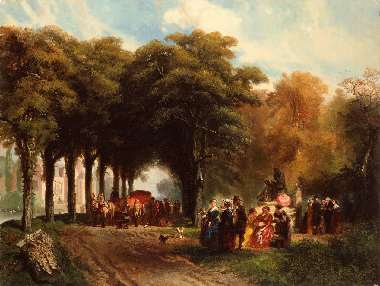 Ein sonniger Nachmittag im Park von Charles Rochussen