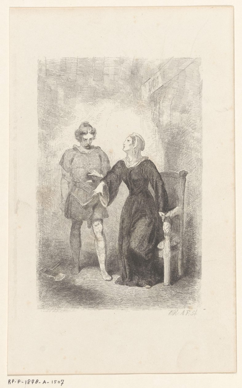 Wilfried bei seiner Mutter von Charles Rochussen