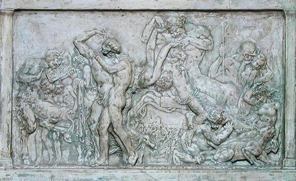 Cathal und Waldvolk von Charles Sergeant Jagger: Kunstdruck