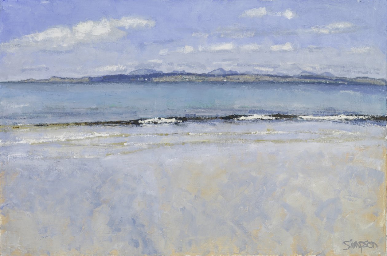 Eine dunkle Welle, 2017 von Charles Simpson