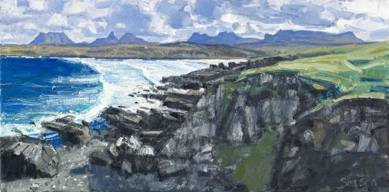Achnahaird Bucht, 2011 von Charles Simpson