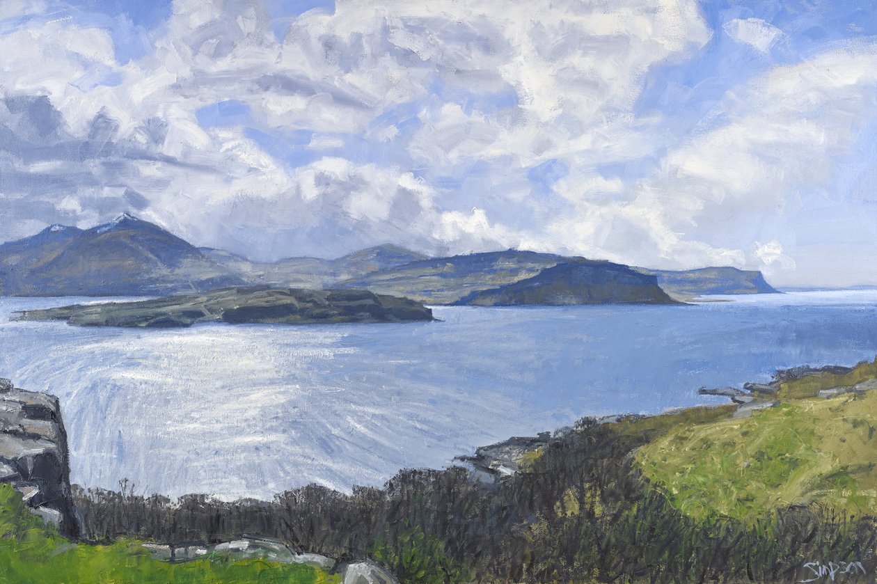 Eorsa, Loch na Keal, 2013 von Charles Simpson