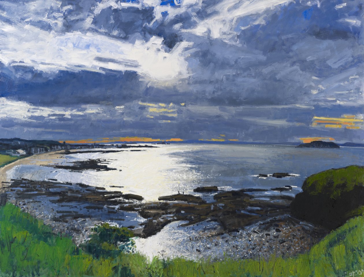 Abend, North Berwick von Charles Simpson