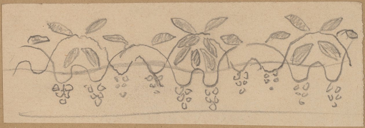 Studie für ein Randdesign von Charles Sprague Pearce