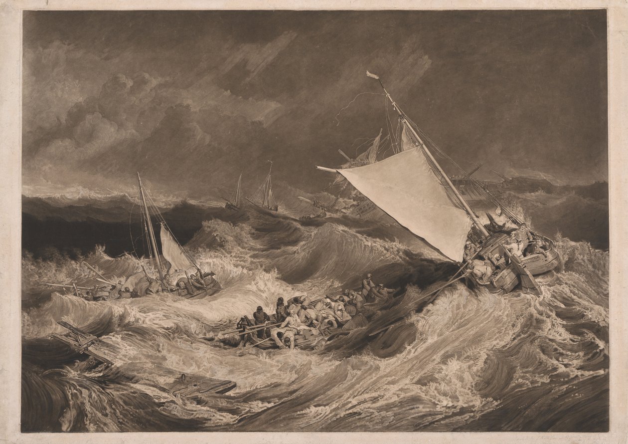 Ein Schiffswrack von Charles Turner