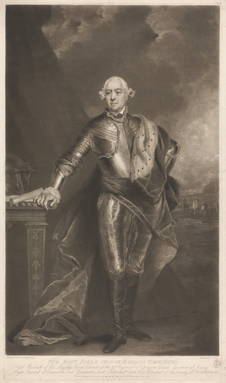 George, erster Marquis Townshend von Charles Turner