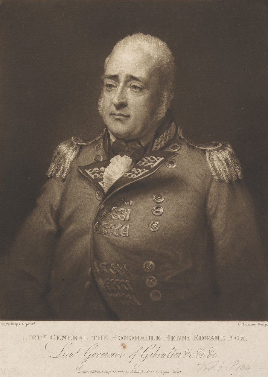 Der Ehrenwerte, Generalleutnant, Henry Edward Fox von Charles Turner