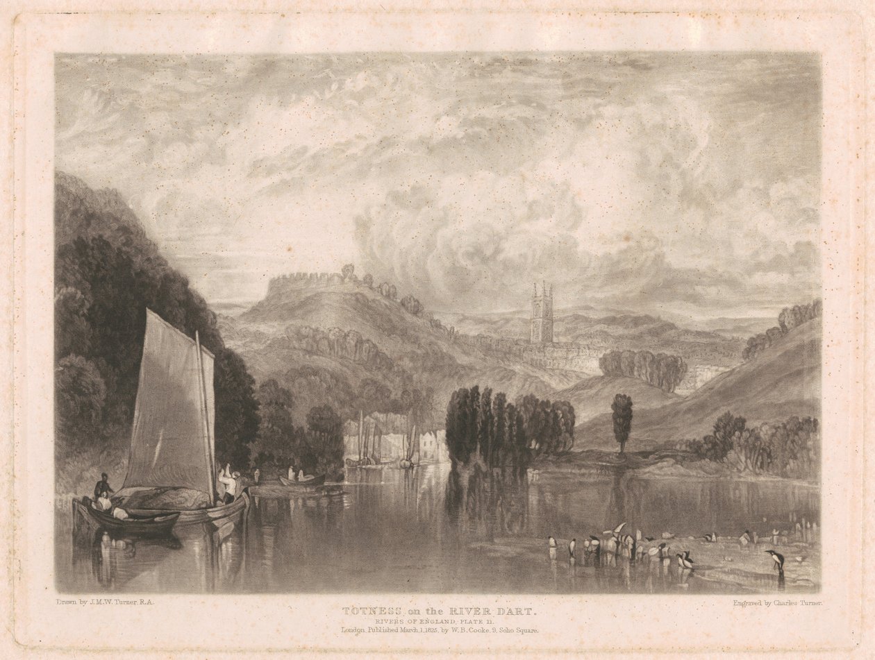 Totnes am Fluss Dart von Charles Turner