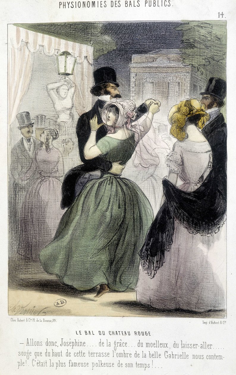 Prom populaire de Paris: Der Ball des Château Rouge von Charles Vernier