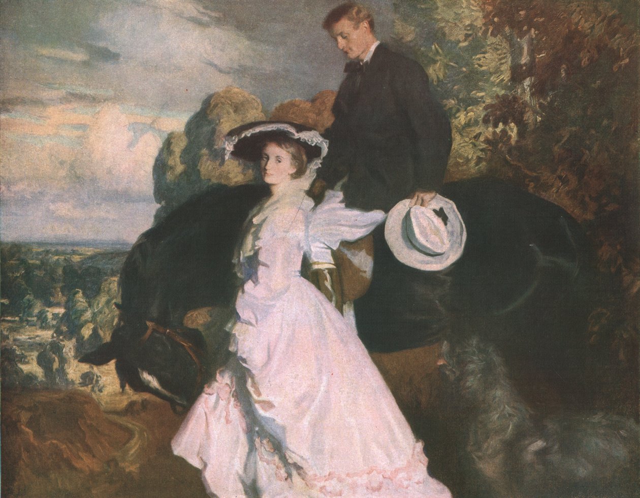 Die Rückkehr vom Ausritt, 1902, ca. 1930 von Charles Wellington Furse
