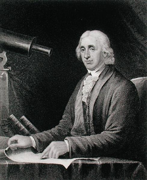 Porträt von David Rittenhouse (1732-96), graviert von James Barton Longacre (1794-1869) von Charles Willson (after) Peale