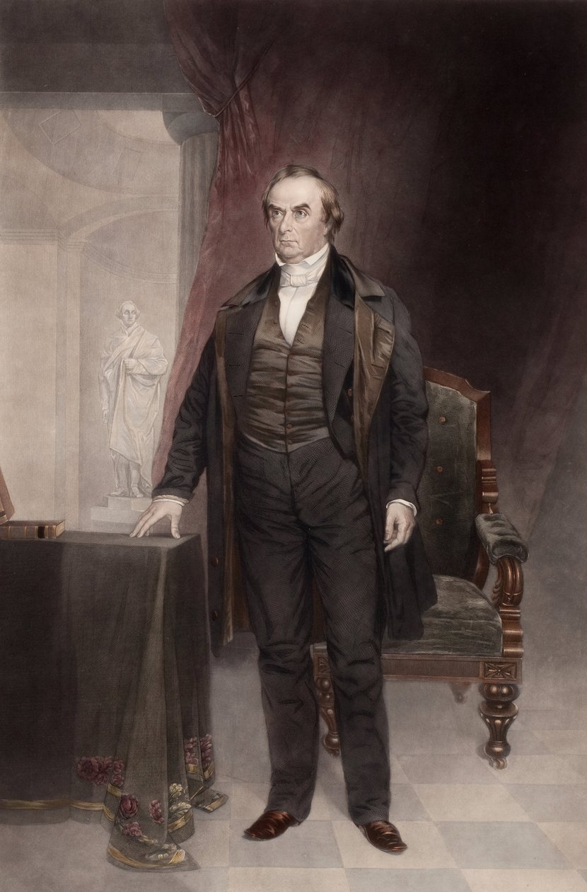 Porträt von Daniel Webster von Chester Harding