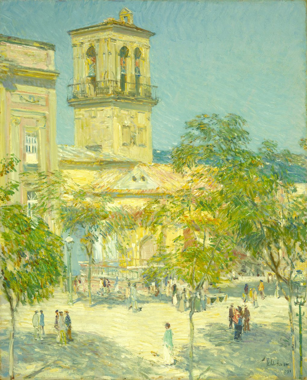 Straße des großen Kapitäns, Córdoba von Childe Frederick Hassam