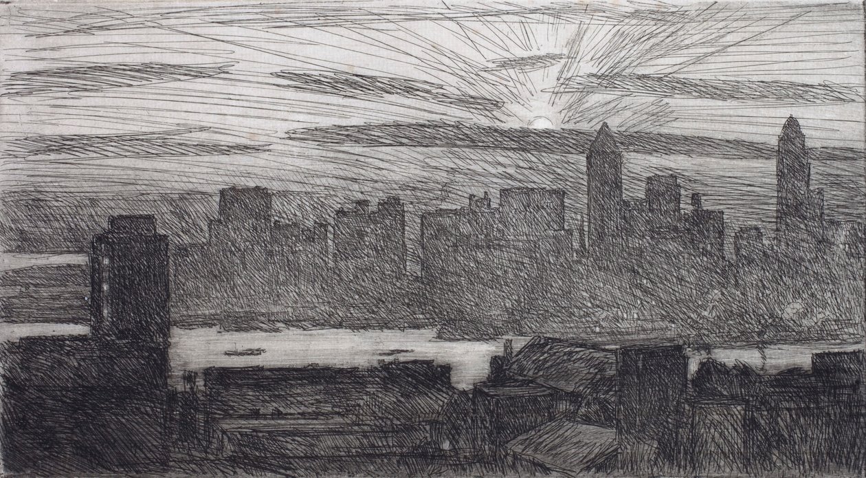 Manhattan von Childe Hassam