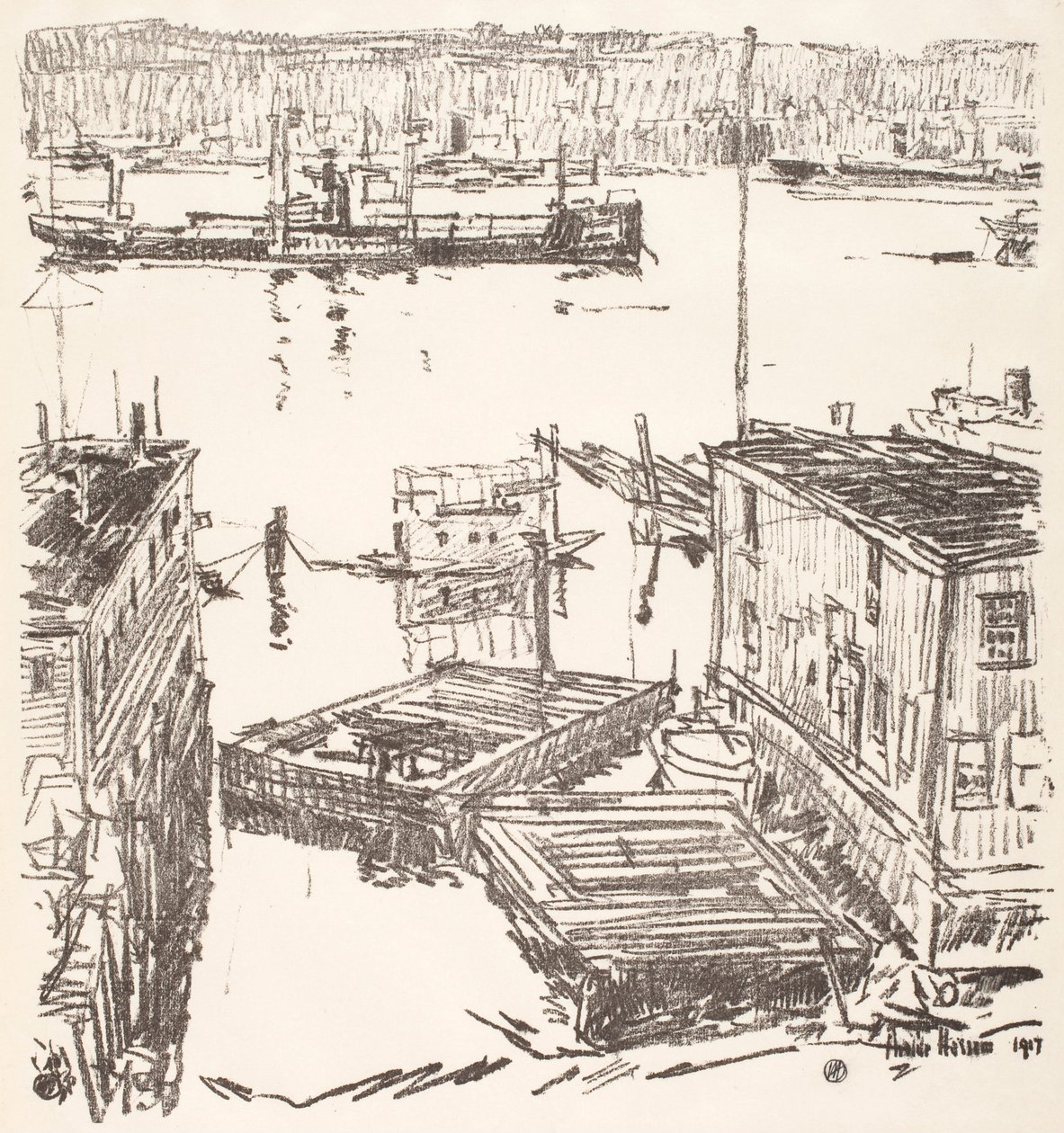 Nordfluss von Childe Hassam