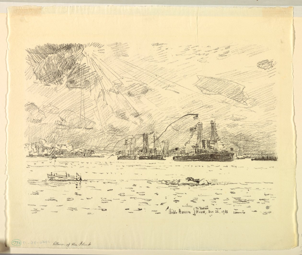 Rückkehr der Flotte von Childe Hassam