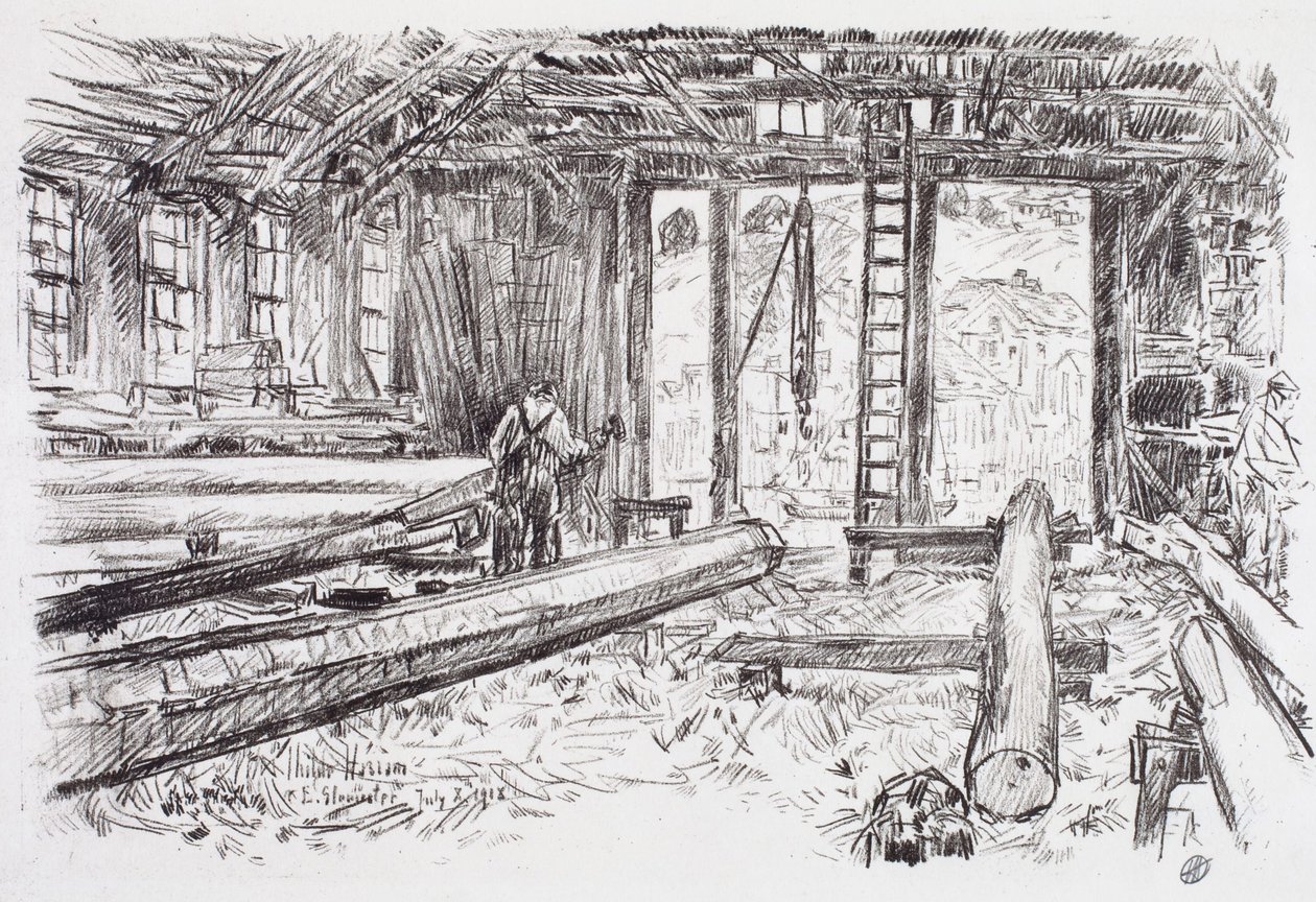 Spar Shop, Gloucester von Childe Hassam