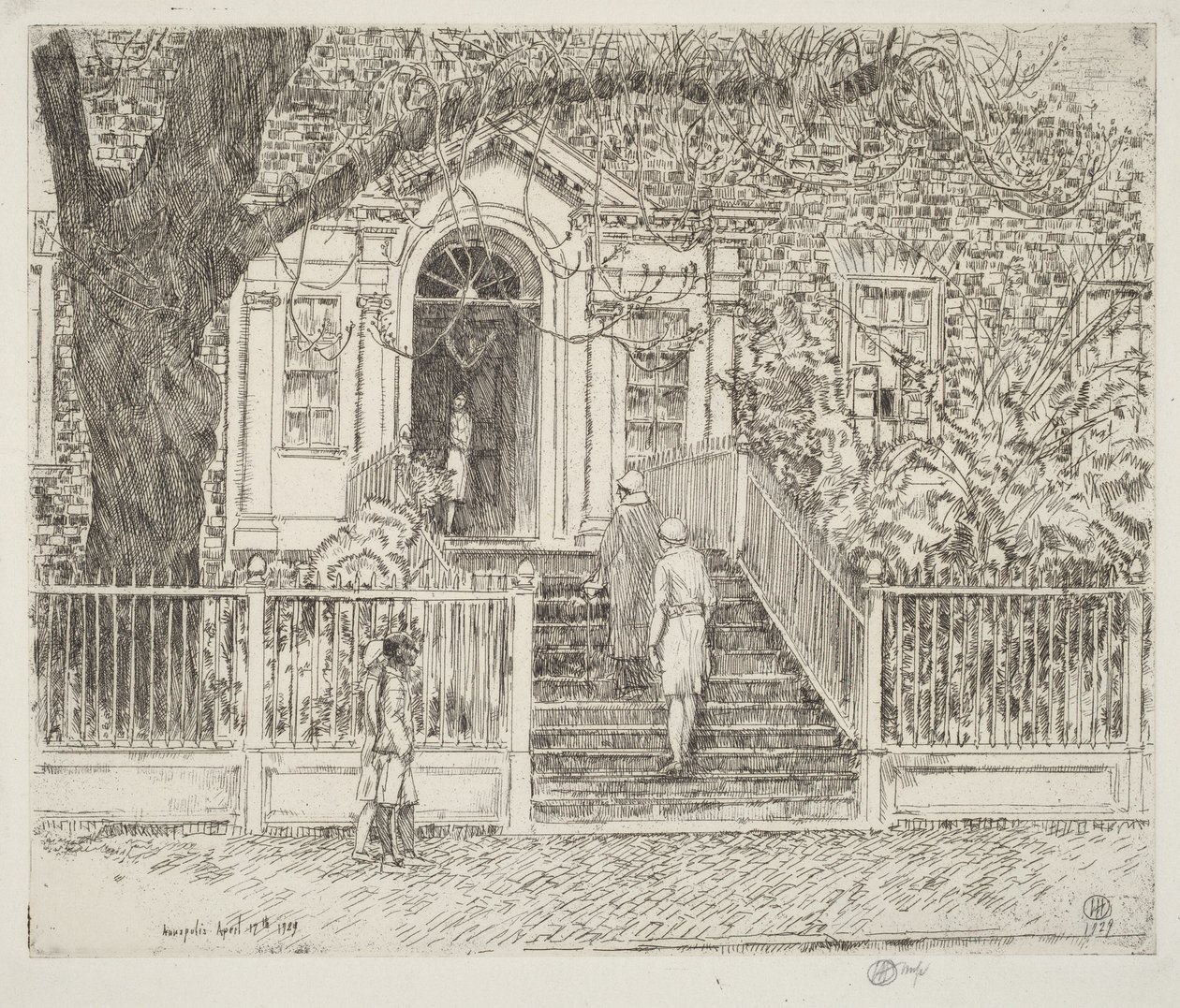 Das Chase-Haus von Childe Hassam