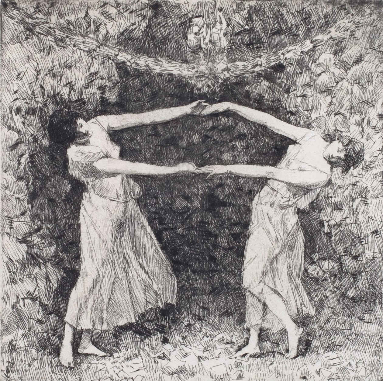 Der Lorbeertanz von Childe Hassam