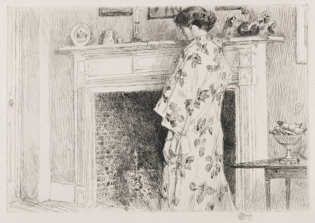 Der weiße Kimono von Childe Hassam