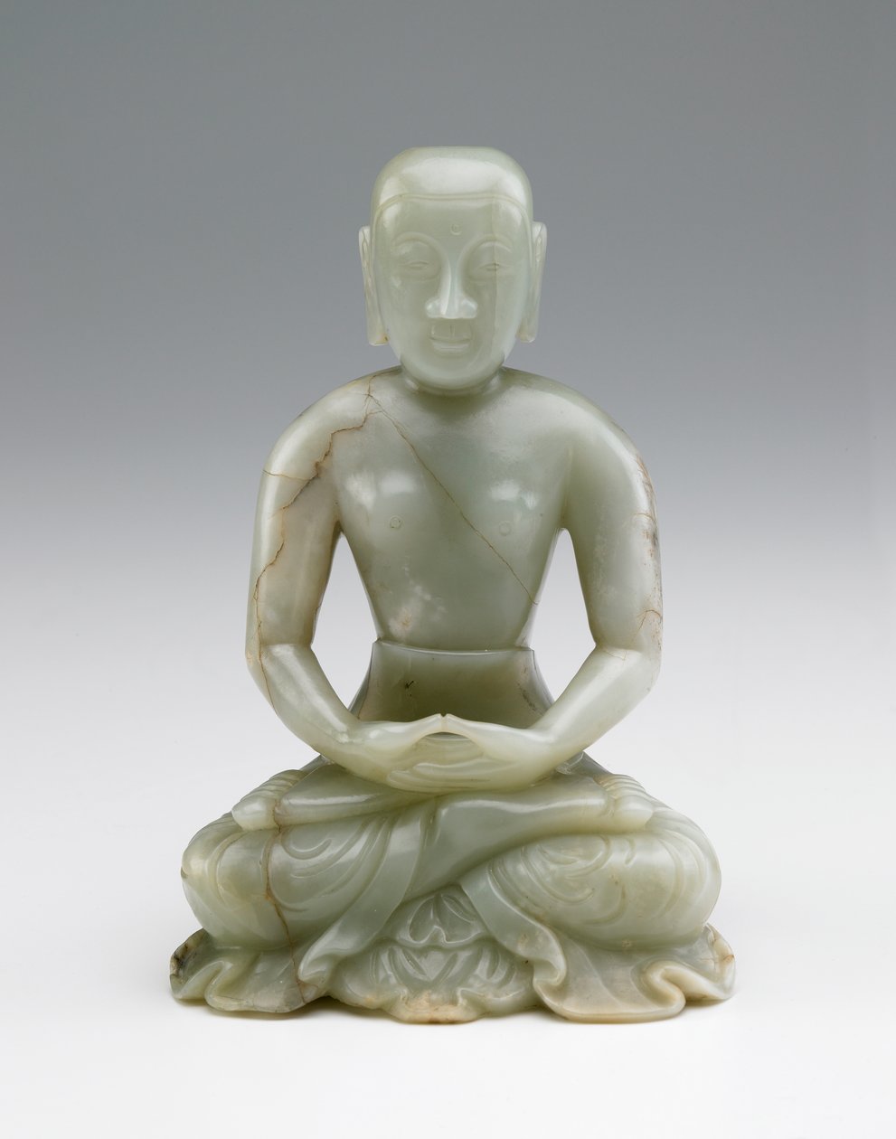 Schnitzerei des Shakyamuni Buddha als Asket, 17.-18. Jahrhundert von Chinese School