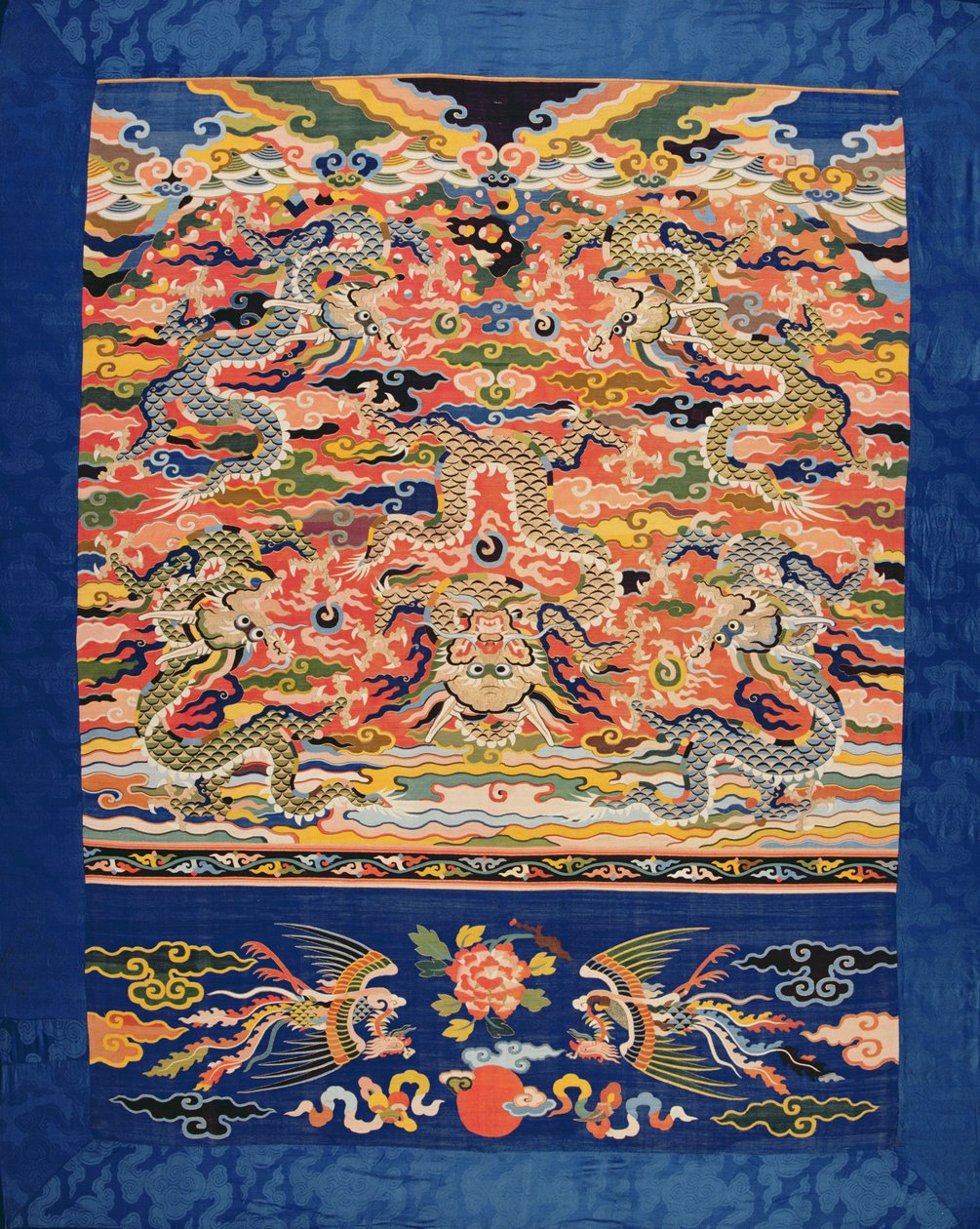 Fünf-Drachen Kossu, Wanli-Periode, 1573-1619 von Chinese School